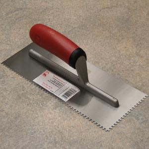 Trowel for Kerdi