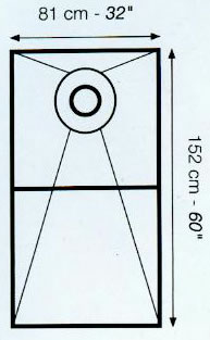Kerdi shower kit off center KKB81
